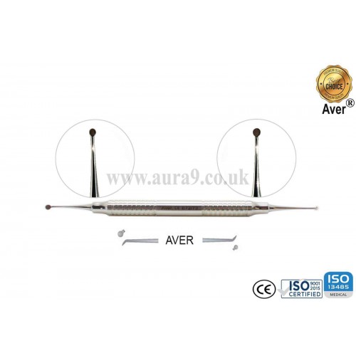 Dental Excavator 72/73, Head size 3.2 mm / 2.5 mm