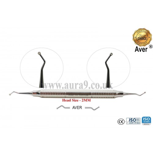 Dental Excavator 127/128, Head size 2 mm