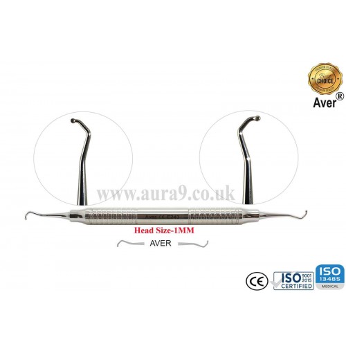 Dental Excavator 243, Head size 1 mm