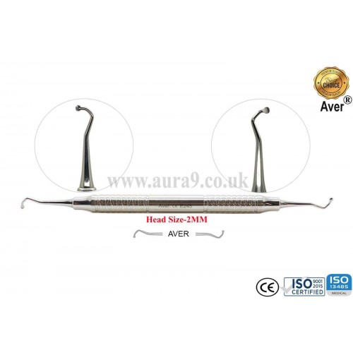 Dental Excavator 245, Head size 2 mm